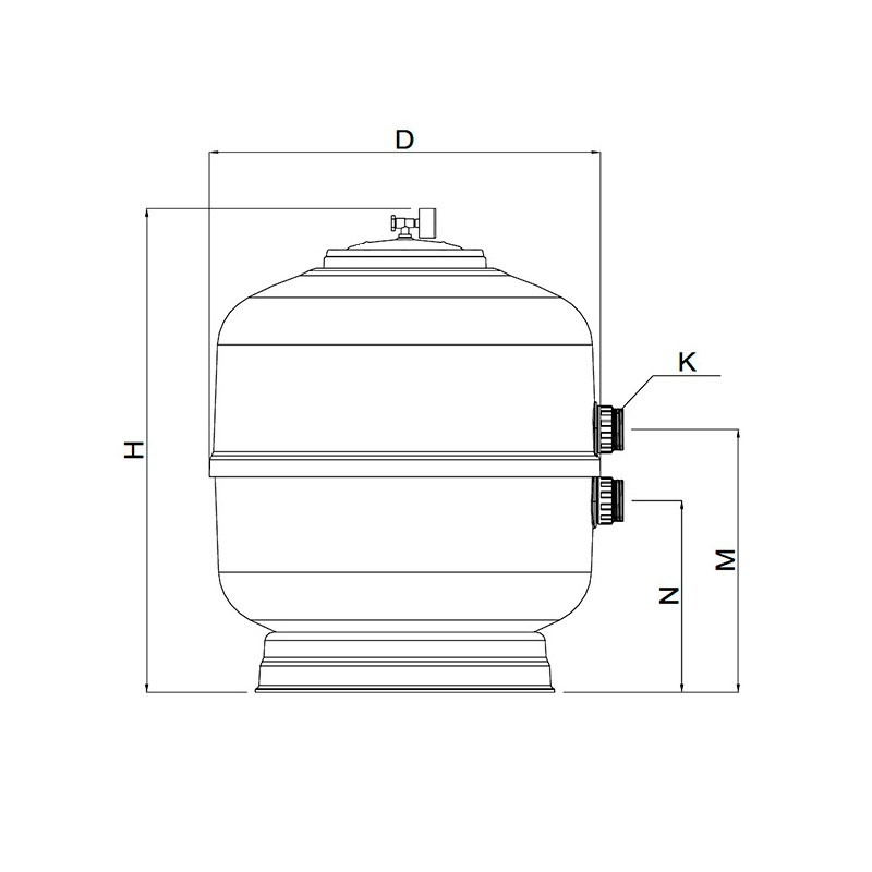 Filtro Laminado Uve Astralpool Depuradora Piscina