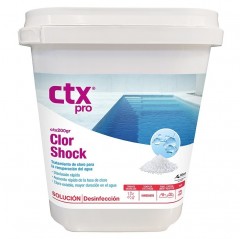 Pack de inicio de temporada, producto Cloro Choque CTX Pro