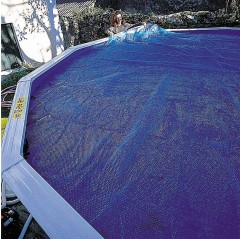 Cubierta de verano para piscina Gre ovalada